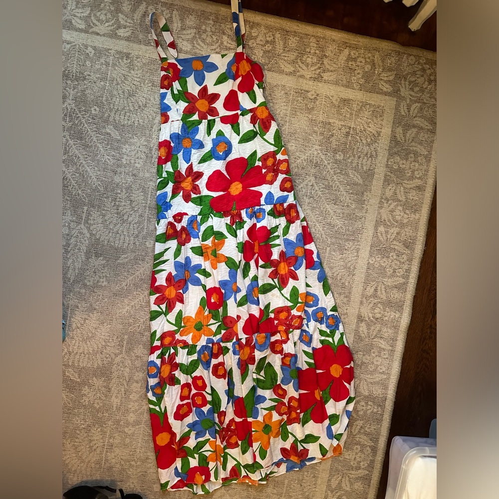 boutique floral maxi dress